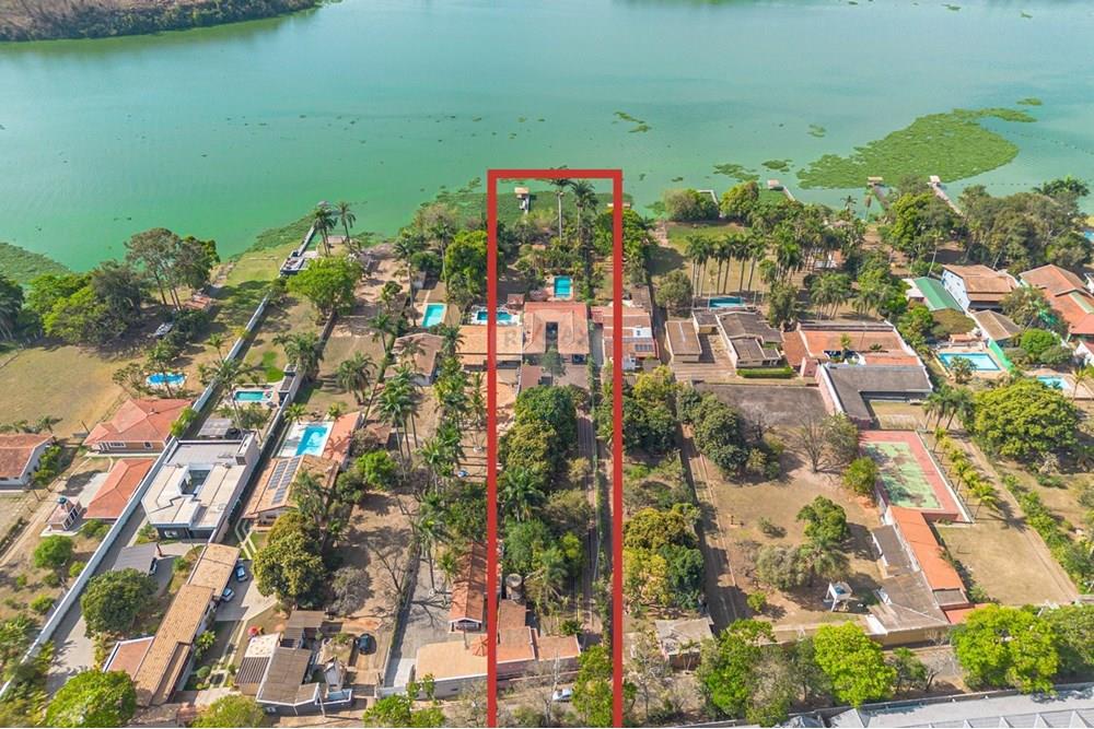 Casa - Venda - Americana , São Paulo - Casa à venda na Praia dos Namorados em Americana com acesso à represa, casa de barcos, piscina,  (3).jpeg - Fachada - 690231077-36