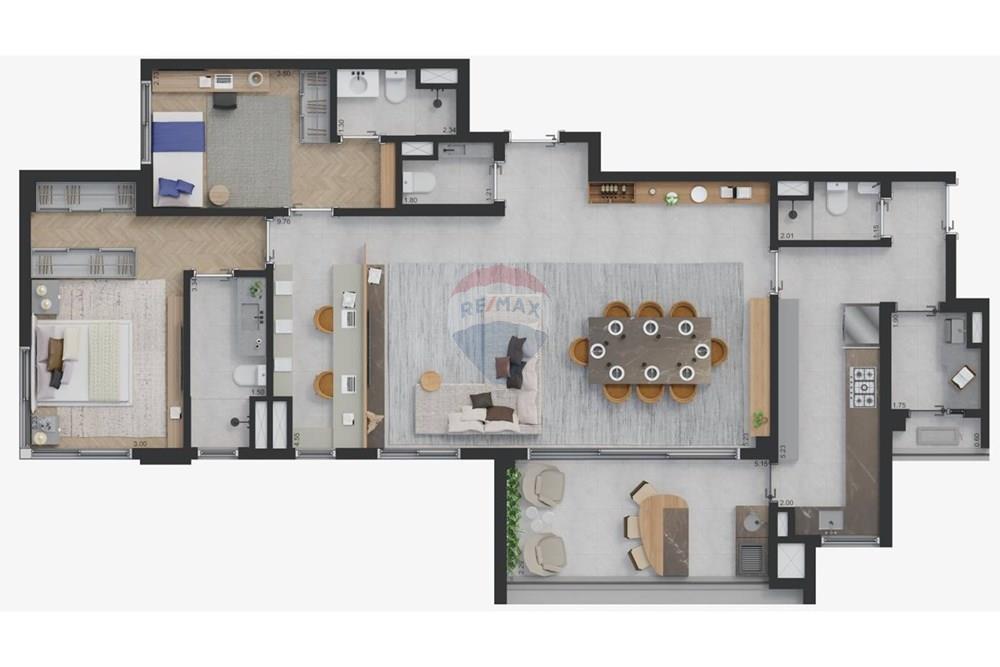 Apartamento - Venda - Campinas , São Paulo - Vestra - opção 139m².jpg - 690681170-34