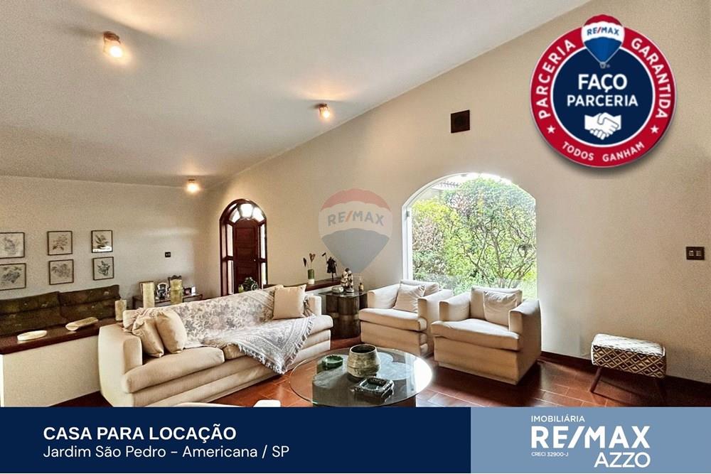 Casa - Venda - Americana , São Paulo - Casa para alugar no Jardim São Pedro em Americana, com 3 quartos, 2 suítes e terreno de 1.153m²..jpg - Sala de estar - 690231077-44