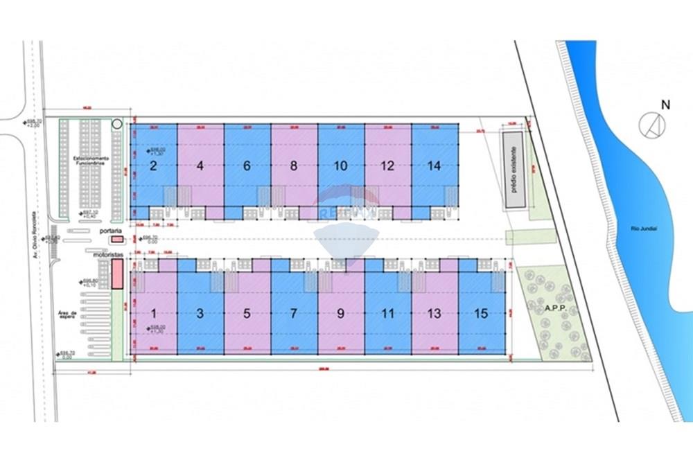 Galpão - Alugar - Jundiaí , São Paulo - Planta superior.jpg - 690791214-15