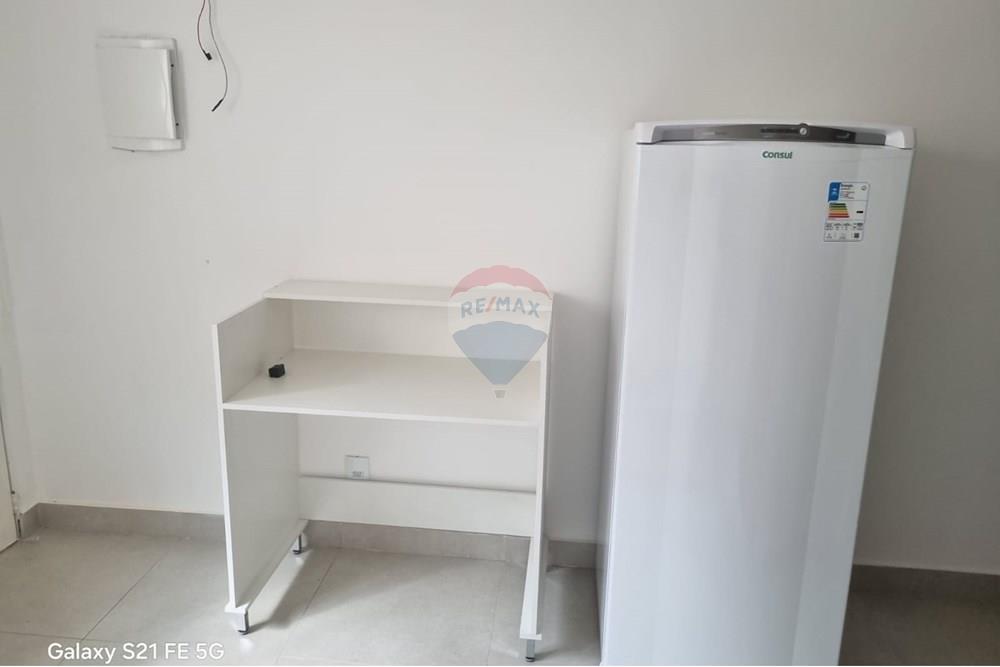 Kitnet - Alugar - Campinas , São Paulo - Wizard mesa e geladeira.jpg - 690331037-5