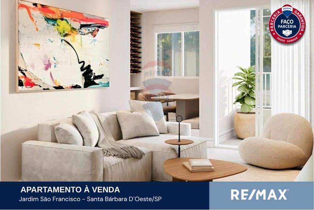 Apartamento - Venda - Santa Bárbara d'Oeste , São Paulo - Ibirá Residencial - Apartamento 3 quartos, 1 suíte, 62,93m² - por R$ 386.000,00 - Jardim São Francisco - Santa Bárbara D`Oeste-S - 690231024-534