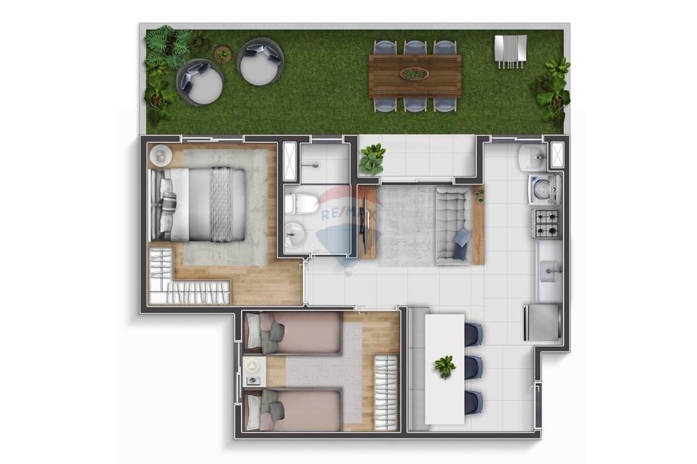 Apartamento - Venda - Hortolândia , São Paulo - HORTOLANDIA_ PLANTA GARDEN PONTA -HR.jpg - 690171013-32