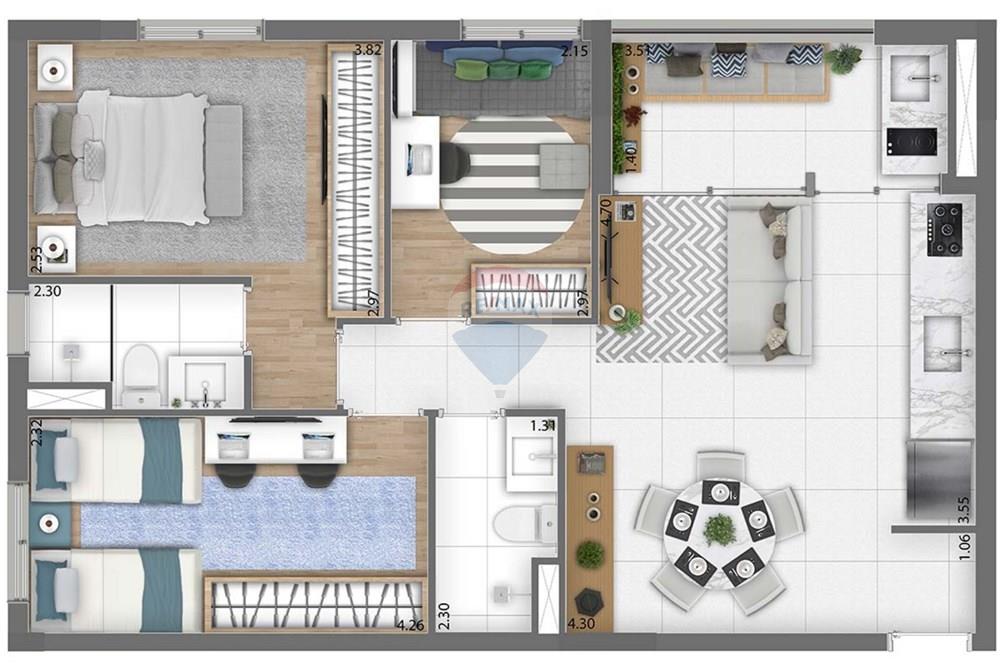 Apartamento - Venda - Barueri , São Paulo - IMG_4354.jpg - 691141029-5