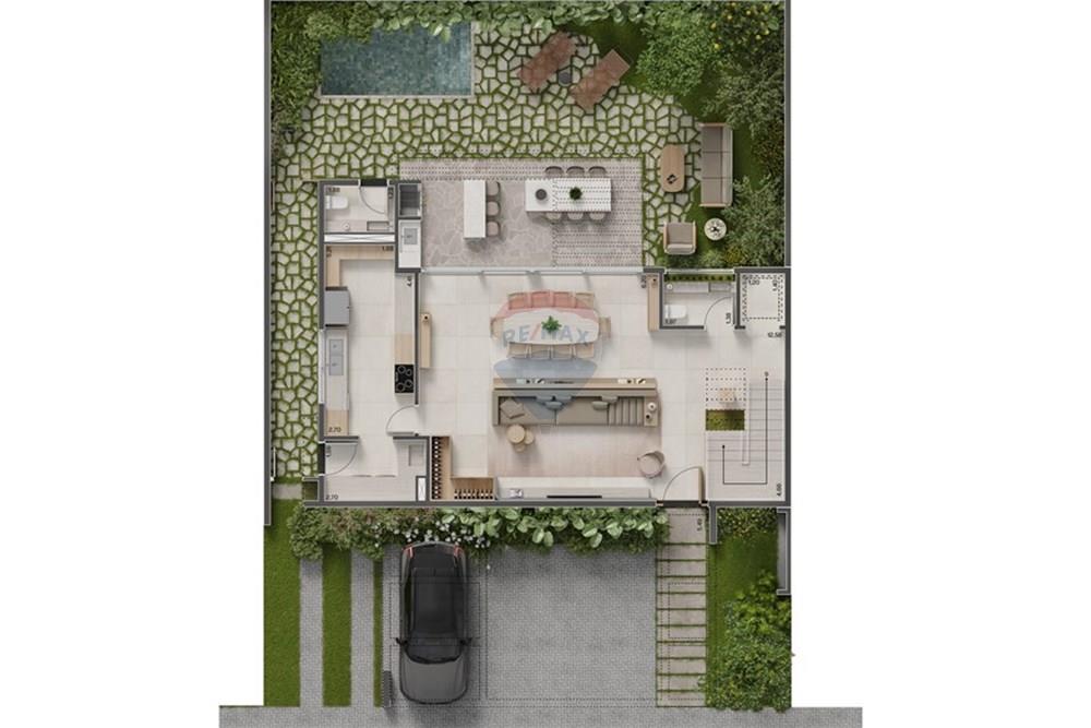 Casa de Condomínio - Venda - Campinas , São Paulo - PLANTA-INFERIOR casa PETRA.jpg - 690681170-1