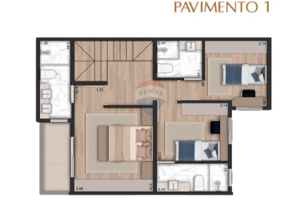 Casa de Condomínio - Venda - Campinas , São Paulo - P Pavimento 1.jpg - 690681003-913