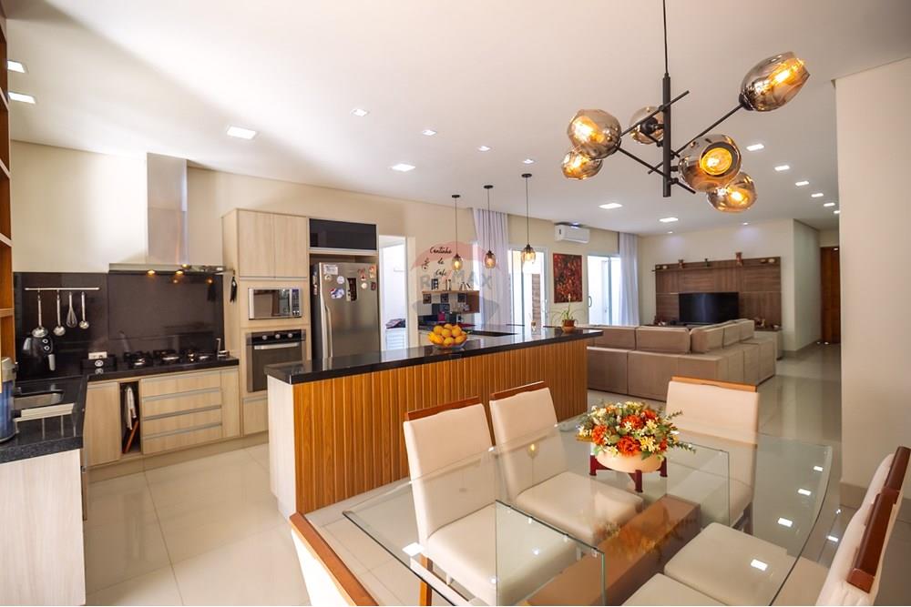 Casa de Condomínio - Venda - Indaiatuba , São Paulo - 7-sala jantar estar e cozinha horiz.jpg - Sala de jantar - 690471148-2