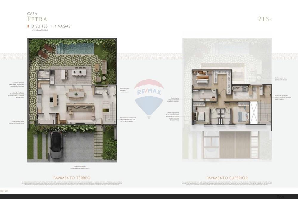 Casa de Condomínio - Venda - Campinas , São Paulo - Casa Petra 3 suites 4 vagas.jpg - 690681170-1