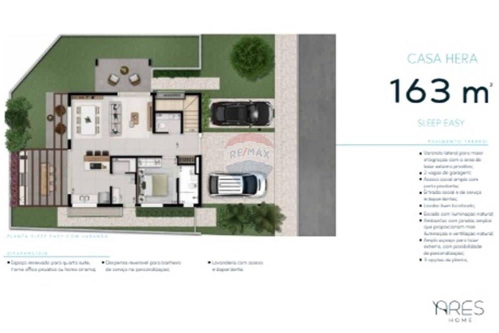 Casa de Condomínio - Venda - Campinas , São Paulo - Ares Home Planta 4.jpg - 690681170-3