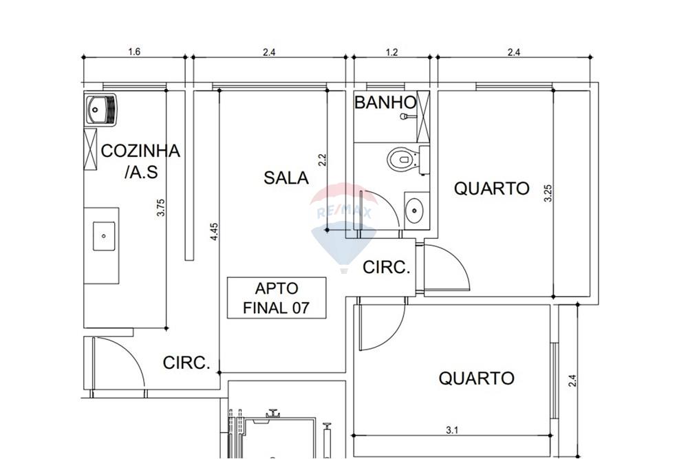 Residential - Кондо/квартира - Campinas , Сан-Паулу - BR - 23 planta do apartamento.jpg - 690681178-3