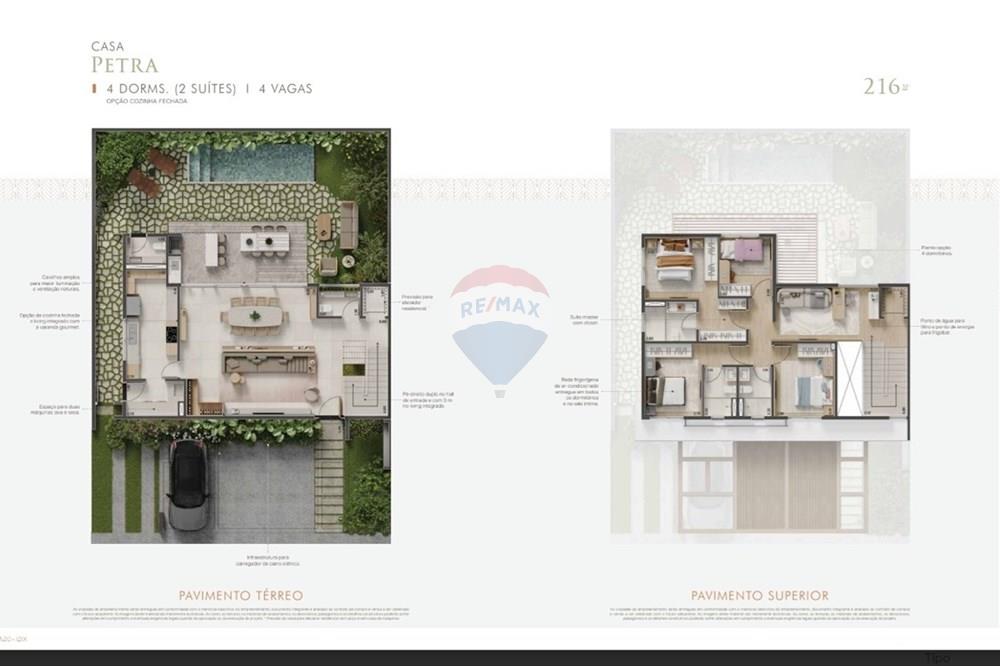 Casa de Condomínio - Venda - Campinas , São Paulo - Casa Petra 2 quartos 2 suites 4 vagas.jpg - 690681170-1
