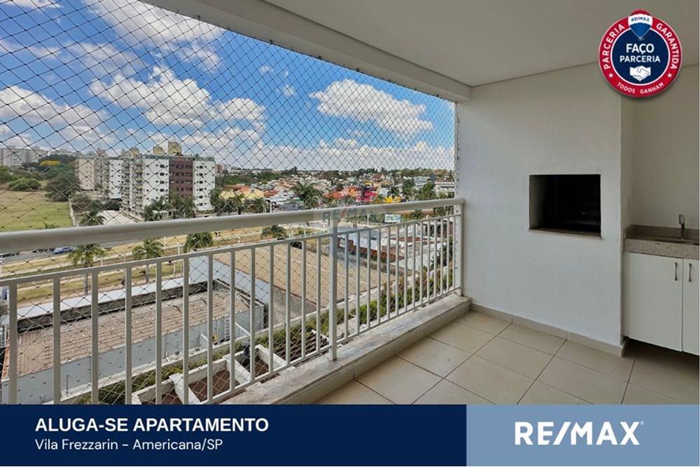 Apartamento - Alugar - Americana , São Paulo - 1102-5 Apartamento com 3 dormitórios sendo uma suíte.  em AmericanaSP..jpg - Varanda - 690231102-5