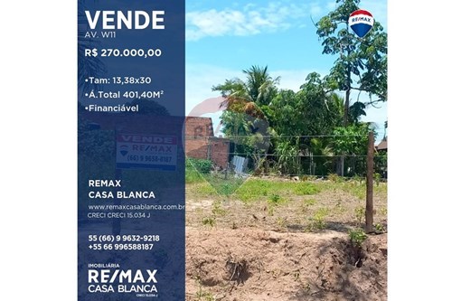 Venda-Terreno-Parque Sagrada Família , Rondonópolis , Mato Grosso , 78735038-721981032-55