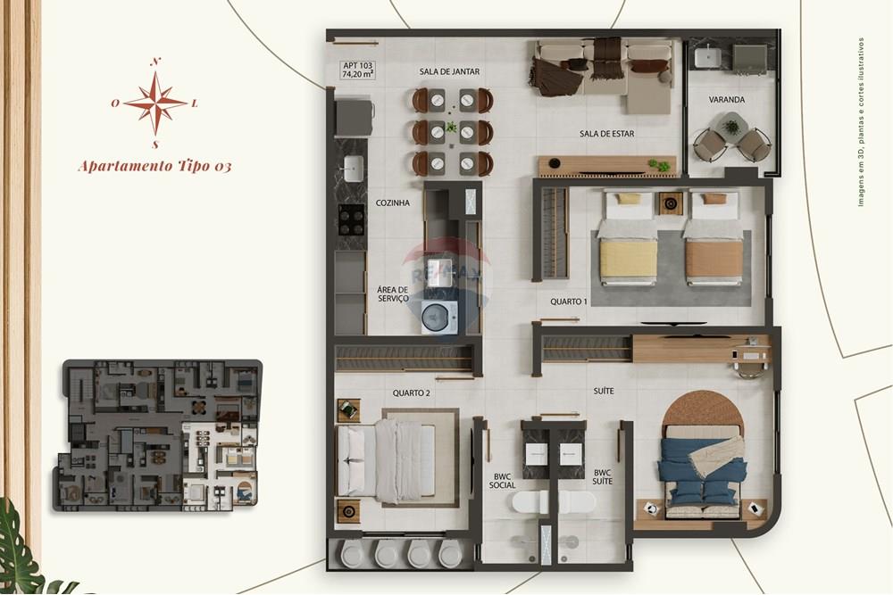 Apartamento - Venda - João Pessoa , Paraíba - Planta Tipo 03.jpg - 720861002-45