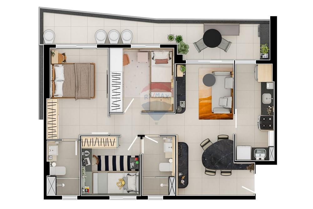 Apartamento - Venda - Fortaleza , Ceará - APTO A_SEM FUNDO.jpg - 721621062-3023