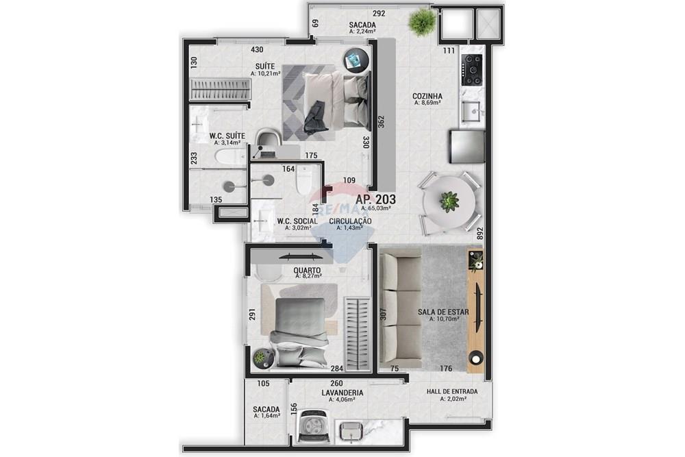 Apartamento - Venda - Lucas do Rio Verde , Mato Grosso - (7).jpg - Fachada - 722231009-31