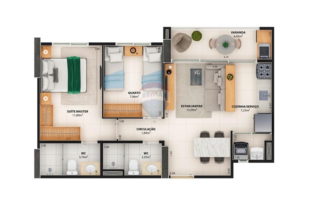 Apartamento - Venda - Fortaleza , Ceará - pl baixa 2qt.JPG - 720981095-1