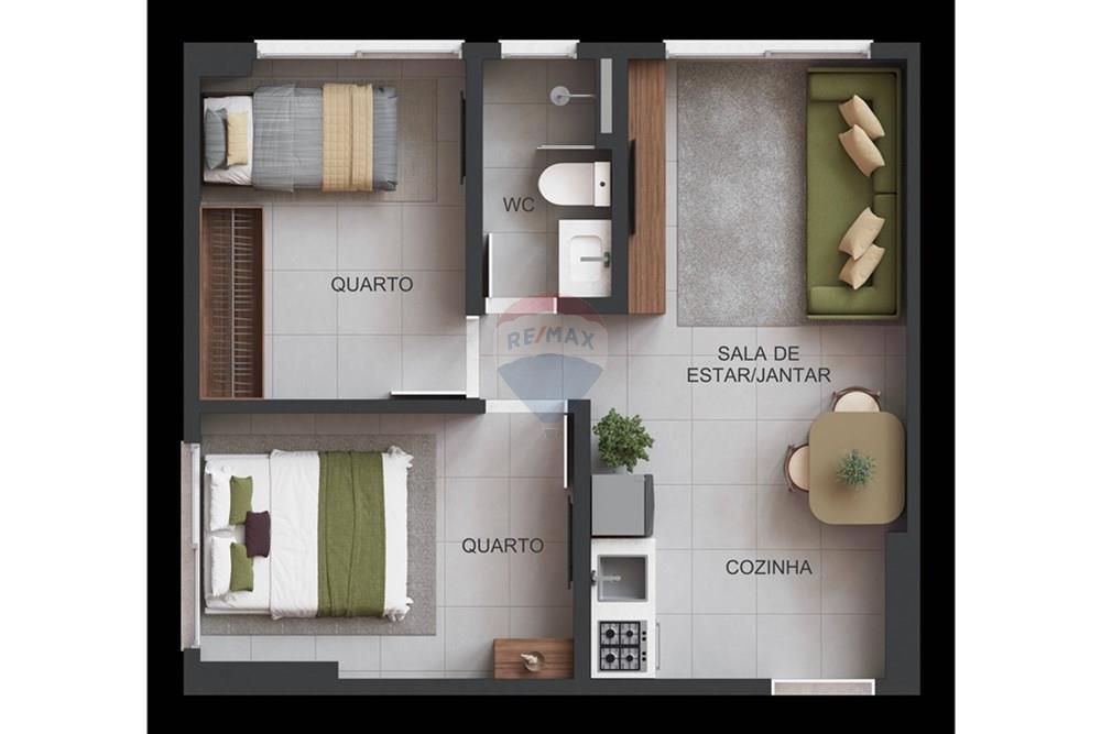 Apartamento - Venda - Natal , Rio Grande do Norte - PLANTA1.jpg - Layout aberto - 720621073-57