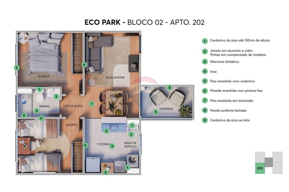 Apartamento - Venda - Eusébio , Ceará - ECO-PARK-EUSEBIO_PH_APTO202_2024_02_09.jpg - 720971021-118