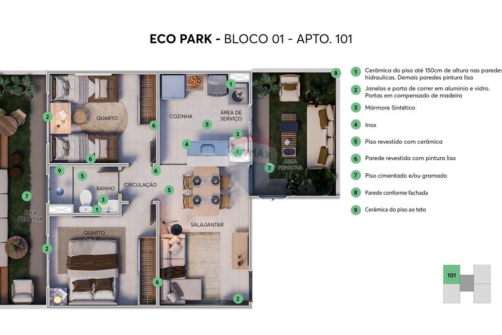 Apartamento - Venda - Eusébio , Ceará - ECO-PARK-EUSEBIO_PH_APTO101_2024_02_09.jpg - 720971021-118