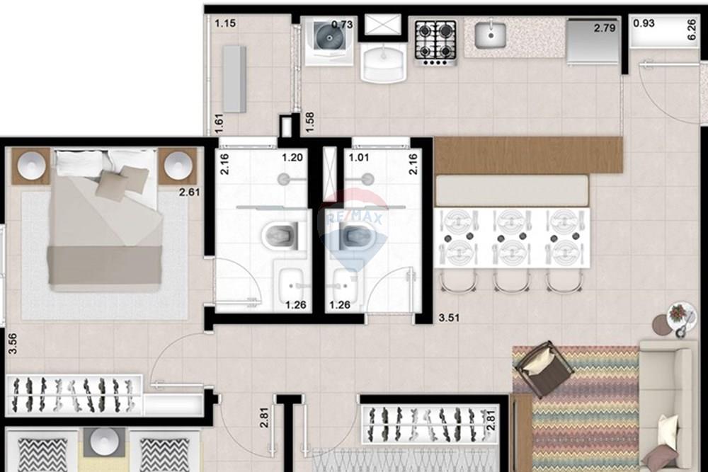 Apartamento - Venda - Rondonópolis , Mato Grosso - PLANTA_3_QUARTOS_71_37_c5f4b13029.jpg - 720771065-3