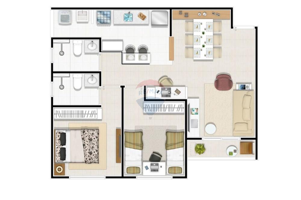 Apartamento - Venda - Parnamirim , Rio Grande do Norte - PLanta.jpg - 720891152-53