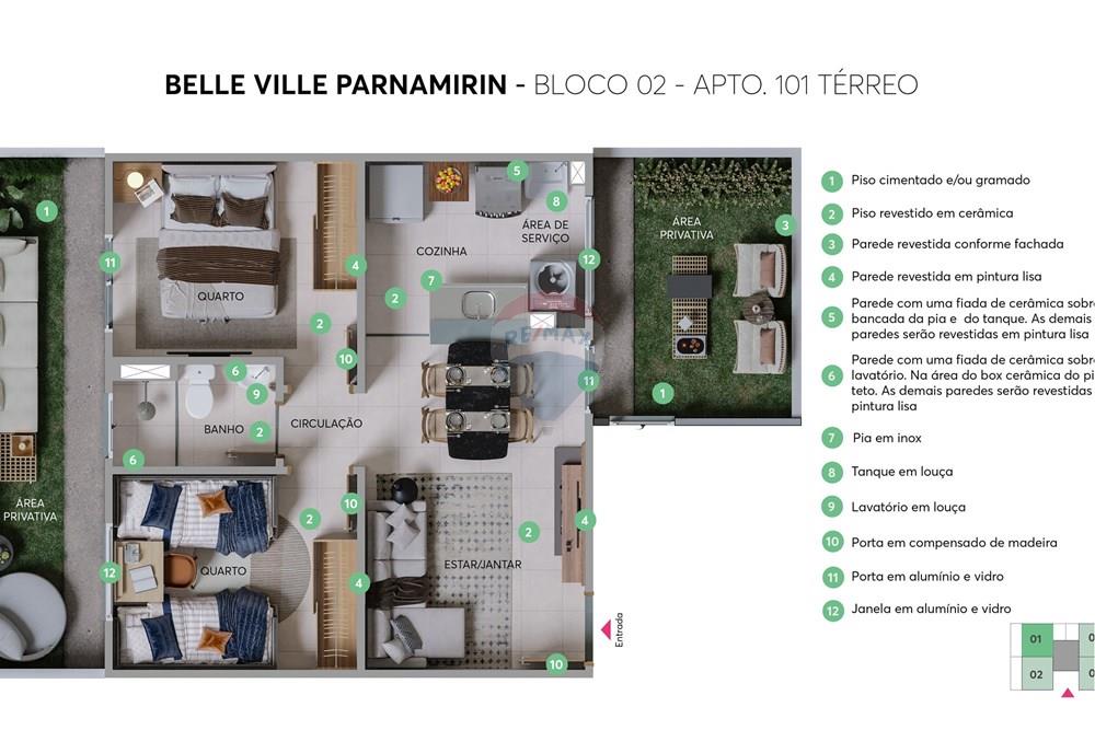Apartamento - Venda - Parnamirim , Rio Grande do Norte - BELLE-VILLE-PARNAMIRIM_PH_APTO101_2025_08_19.jpg - 720621006-53