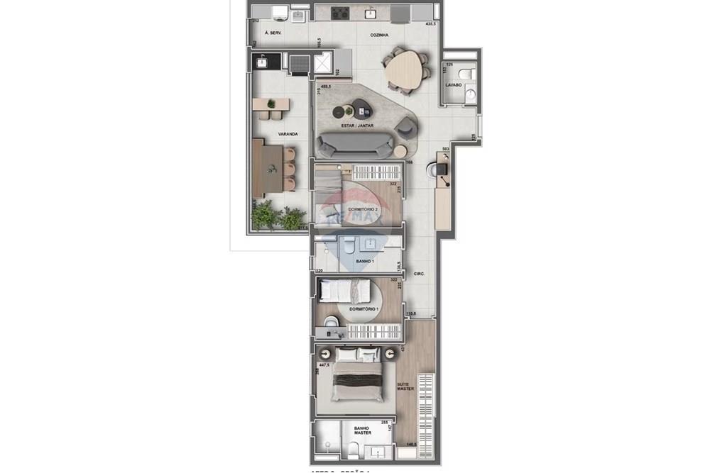 Apartamento - Venda - Cuiabá , Mato Grosso - Terrace 14.jpg - 720911006-92