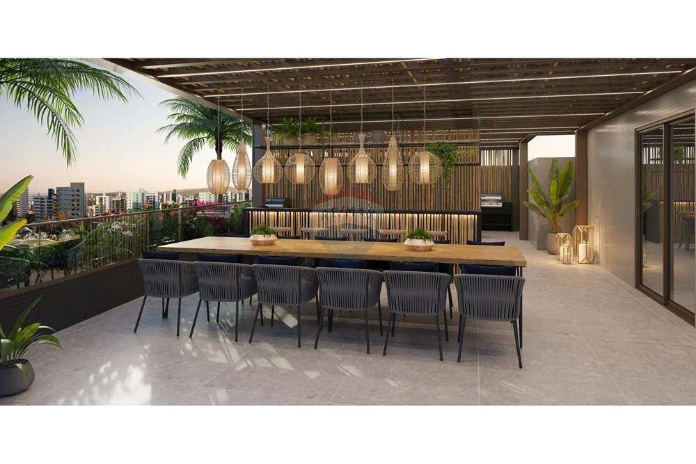 Apart Hotel/ Flat - Venda - João Pessoa , Paraíba - 28 - ESPAÇO GOURMET (COBERTURA).jpg - 722001026-45