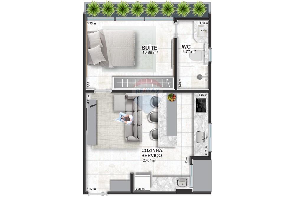 Studio - Venda - Porto Velho , Rondônia - humanizada 01 (1).jpg - 721551036-3