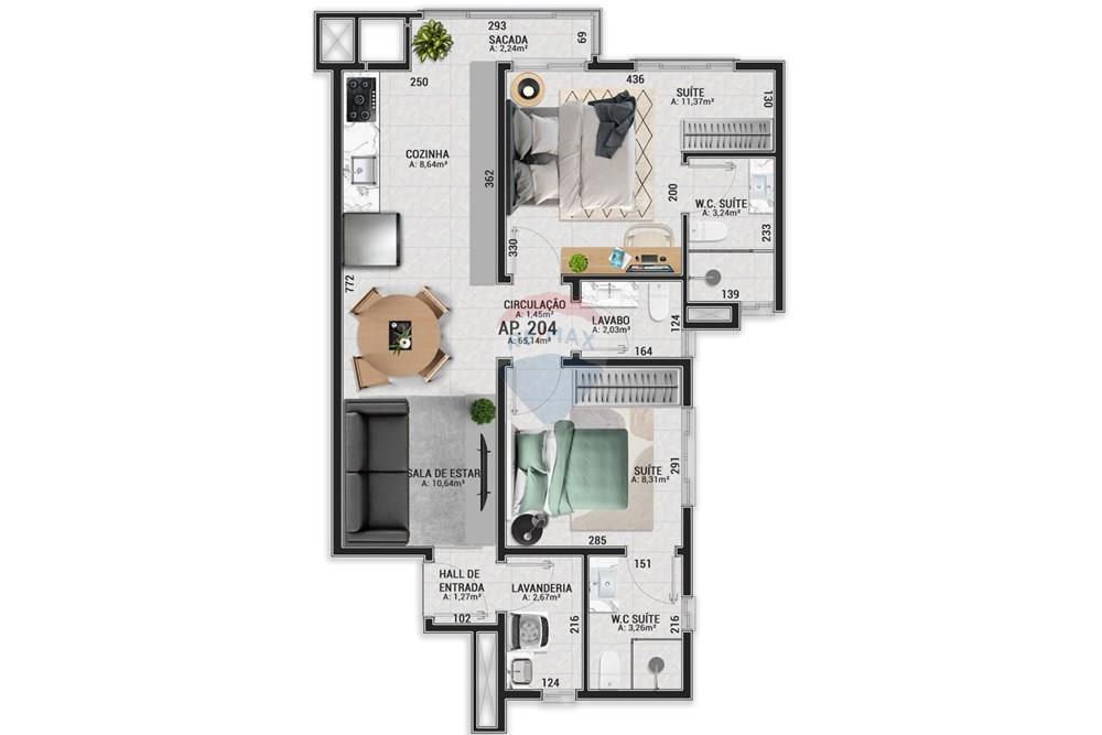 Apartamento - Venda - Lucas do Rio Verde , Mato Grosso - (8).jpg - Fachada - 722231009-31