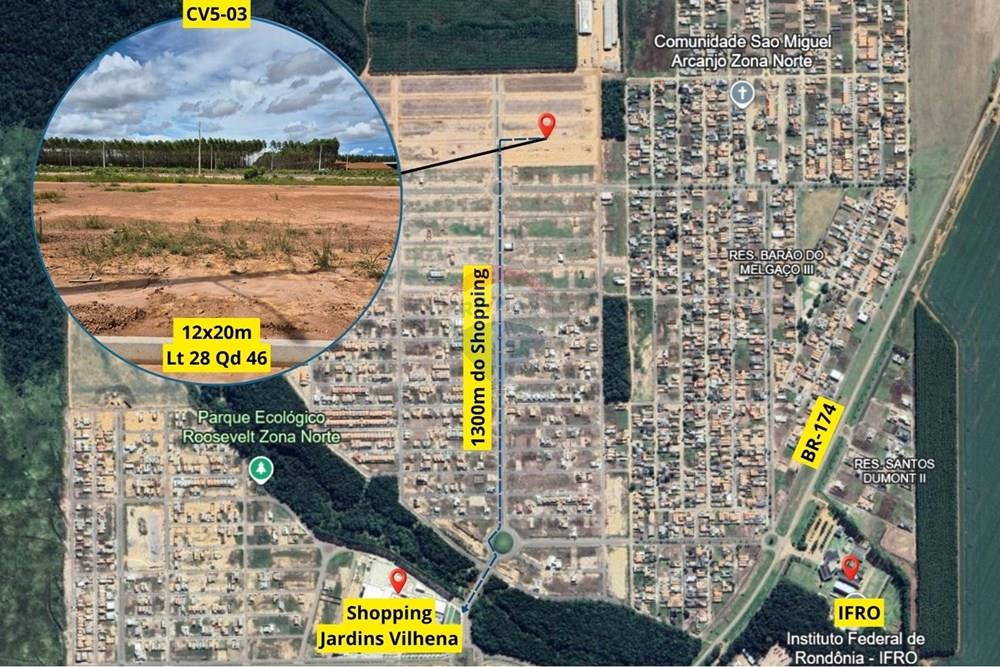 Terreno - Venda - Vilhena , Rondônia - CV5 fase 3 - Lt 28 Qd 46.jpg - 720701012-84