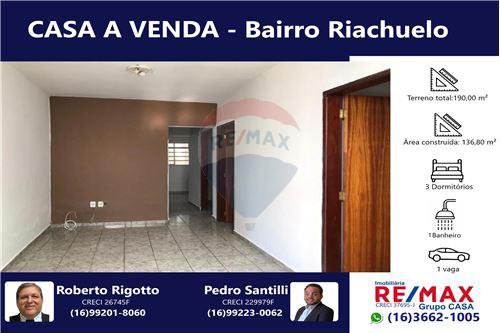 For Sale-House-Rua Prefeito Jose Ferreira , 734  - Centro , Batatais , São Paulo , 14315-418-780061005-27