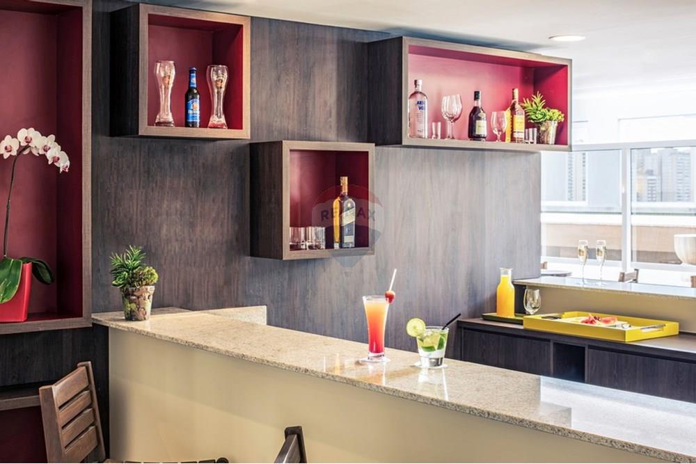 Apart Hotel/ Flat - Venda - Ribeirão Preto , São Paulo - Bar Piscina.jpg - 780091061-20