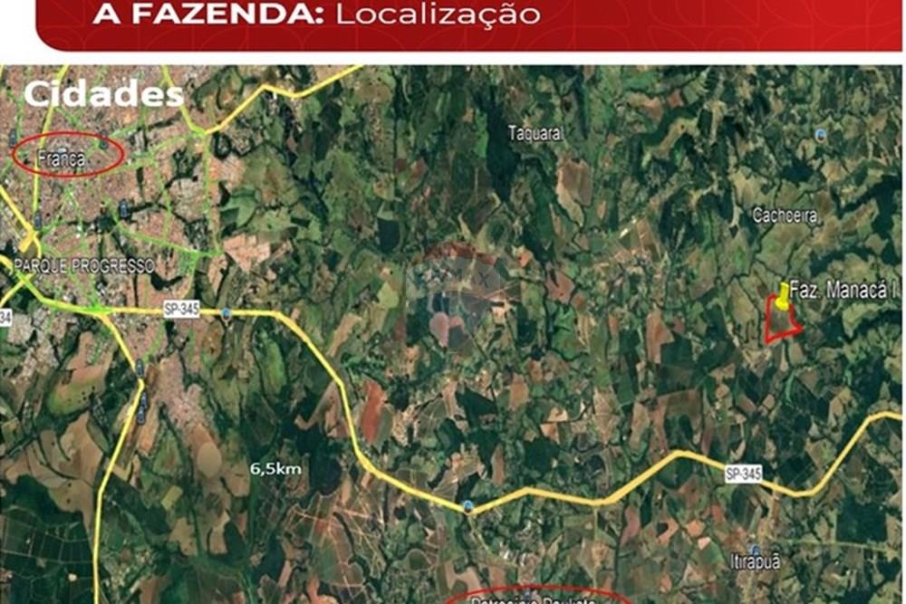 Fazenda - Venda - Patrocínio Paulista , São Paulo - 2 Localização.jpg - 780201085-4