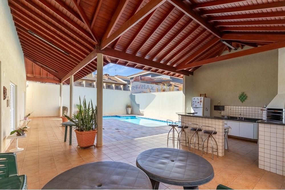Casa de Condomínio - Venda - Ribeirão Preto , São Paulo - Casa Condominio Santa Monica_Ribeirão Preto_Bonfim Paulista (35).jpg - Área Gourmet - 780091021-75