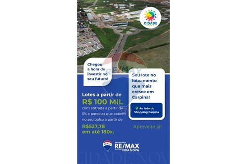 Venda-Terreno-Bairro Novo , Carpina , Pernambuco , 55810000-850261003-304