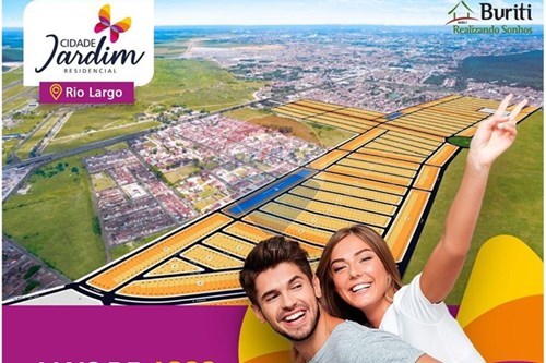 Venda-Terreno-Residencial Cidade Jardim , 44  - BURITI  - Tabuleiro do Pinto , Rio Largo , Alagoas , 57100-000-850271161-104