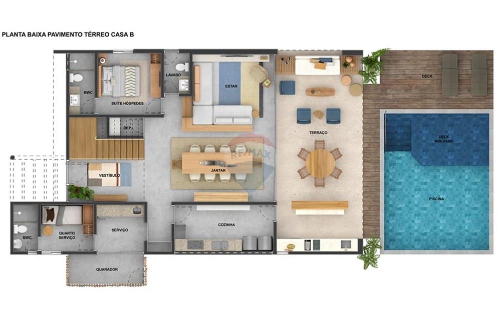 Casa de Condomínio - Venda - Tamandaré , Pernambuco - PB_TIPO_PARATIISI_CASA_B_R00A.jpg - 850251097-17