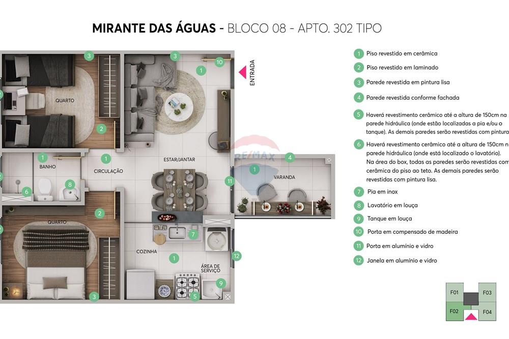 Apartamento - Venda - Maceió , Alagoas - MIRANTE DAS AGUAS_PH__FINAL_APTO302 VARANDA -FINAL.jpg - 850271247-7