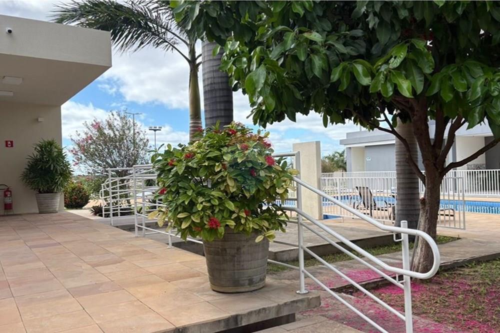 Terreno - Venda - Petrolina , Pernambuco - Fotos vista do jardim e piscina do condominio Campos do Conde.jpg - 850611008-66