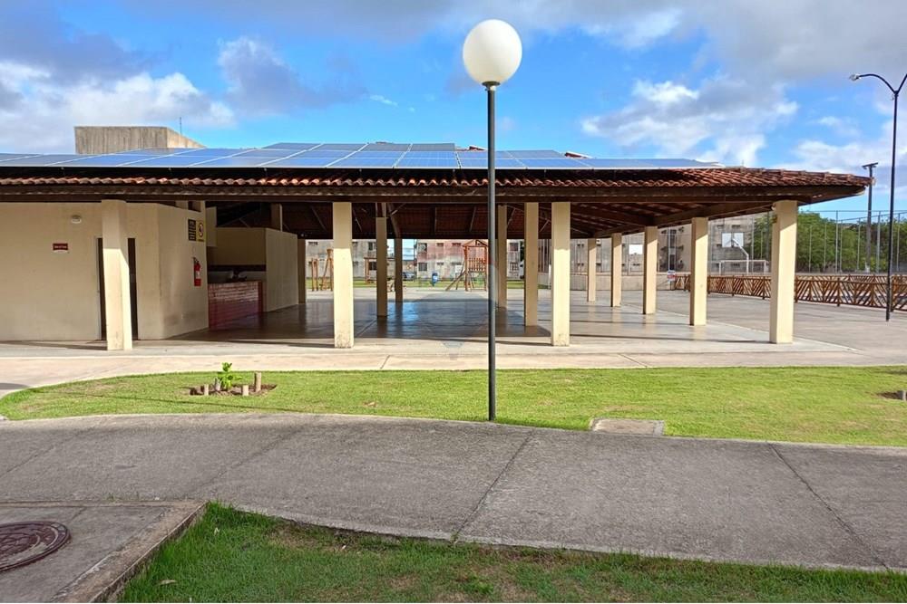 Apartamento - Venda - Maceió , Alagoas - Salao de lado e piscina.jpeg - Garagem - 850271162-60