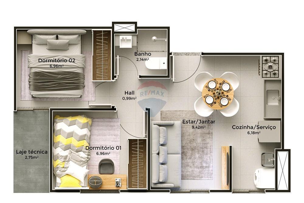 Apartamento - Venda - Maceió , Alagoas - Eco Vittá 025.jpeg - 850271247-2