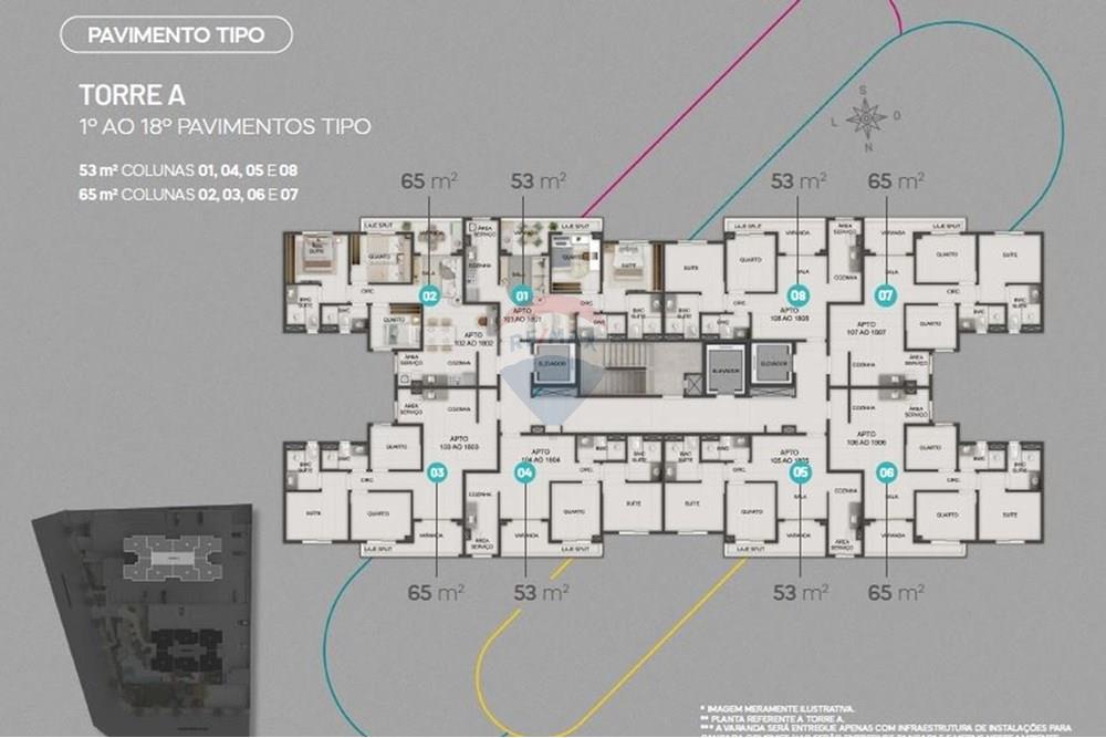 Apartamento - Venda - Maceió , Alagoas - Mood_Pavimento Tipo_Torre A.JPG - 850271247-14