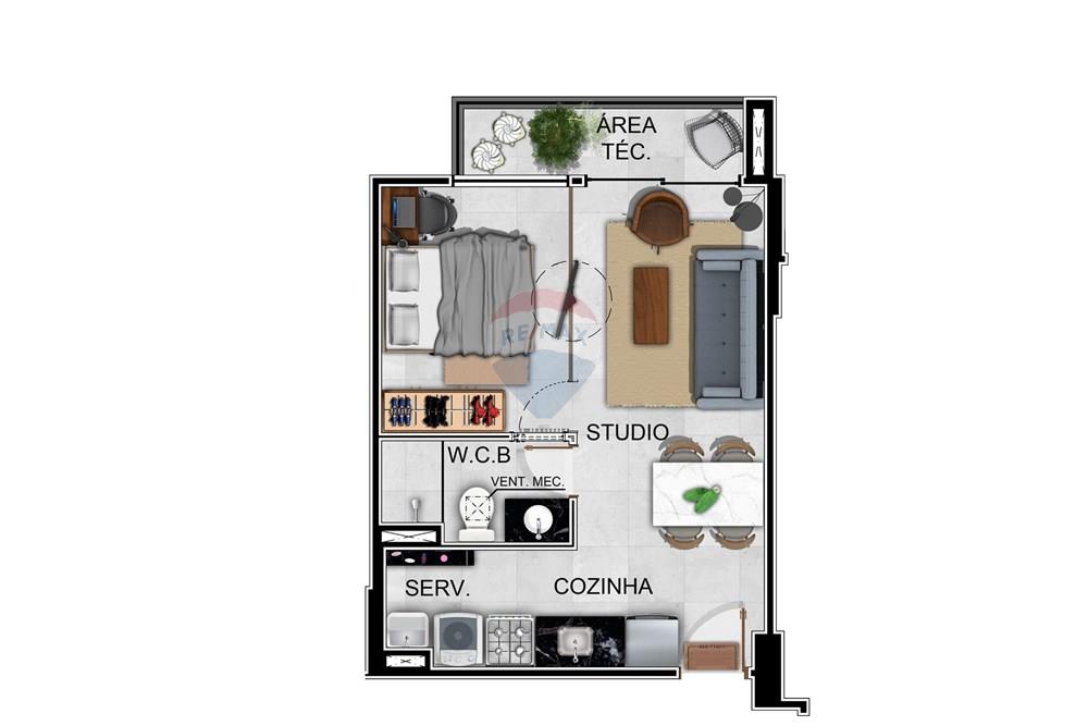 Studio - Venda - Maceió , Alagoas - STUDIO-4-APARTAMENTO-10-copy.jpg - 850691007-18