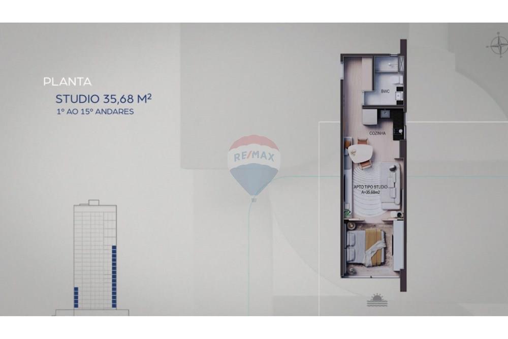 Studio - Venda - Recife , Pernambuco - CONCEPT PINA - PLANTA STUDIO 35,68M².JPEG - 850071032-126