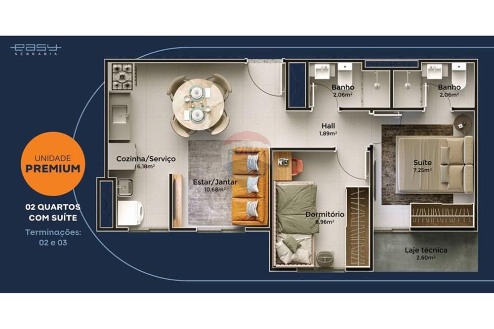 Apartamento - Venda - Maceió , Alagoas - easy planta baixa premium.JPG - 850271243-4