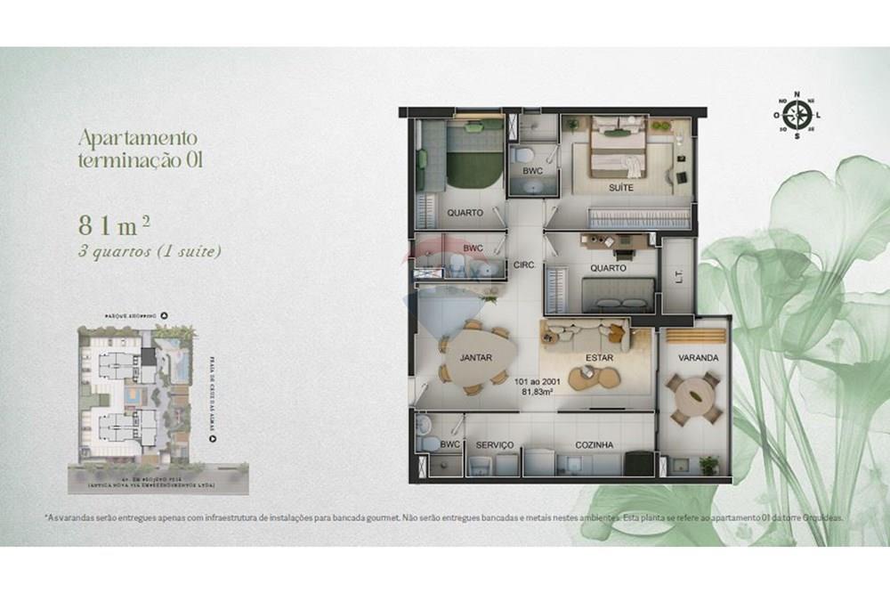 Apartamento - Venda - Maceió , Alagoas - Jardins do Parque 022.JPG - 850271247-11