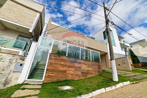 Venda-Casa-Rua José Renato Borges de Almeida , 100  - Condomínio Via do Sol  - São Pedro , Juiz de Fora , Minas Gerais , 36038015-860211097-39