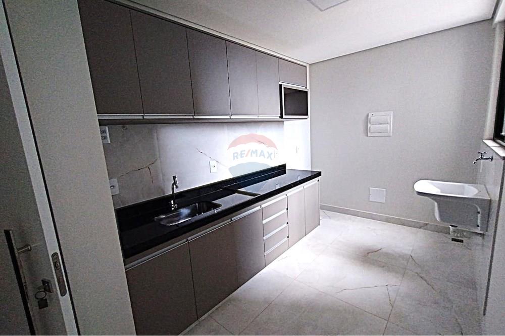 Apartamento - Alugar - Lavras , Minas Gerais - Foto 18 Cozinha com area serviço 107 Bem Te Vi.jpeg - Cozinha - 860471016-29